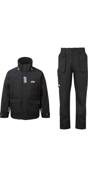 2026 Gill Mens OS3 Coastal Cruising Sailing Suit OS34JOS33P - Black